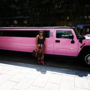 Hummer rosa Madrid