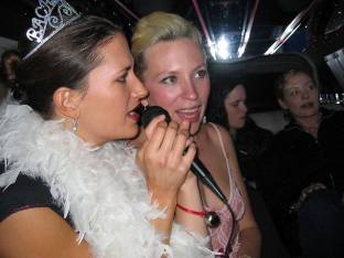 karaoke en limusina