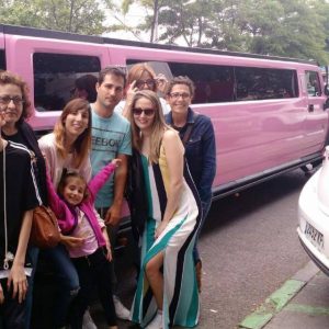 limusinas Madrid hummer rosa